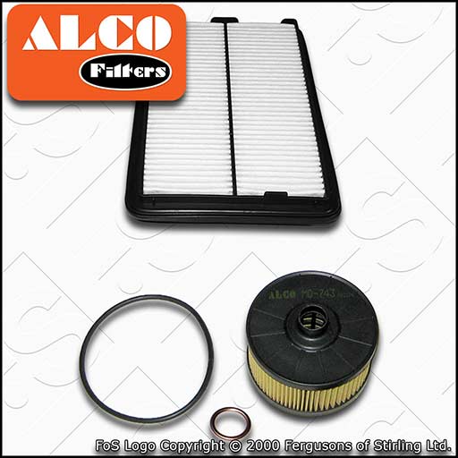 SERVICE KIT for NISSAN QASHQAI J11 1.3 DIG-T ALCO OIL AIR FILTERS (2018-2021)
