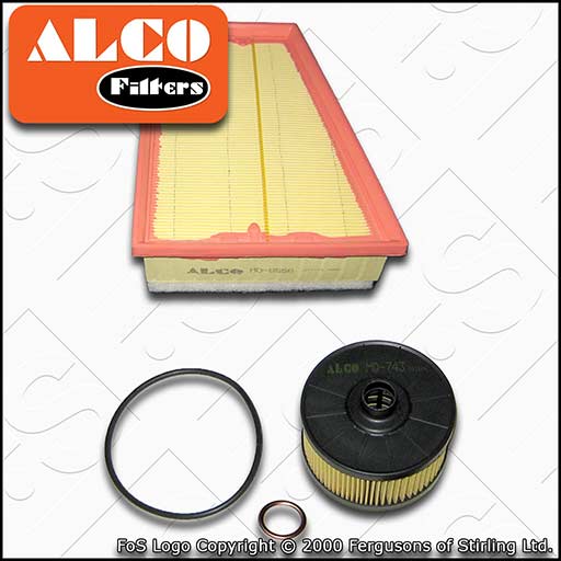 SERVICE KIT for RENAULT SCENIC III 1.2 TCE ALCO OIL AIR FILTERS (2012-2016)