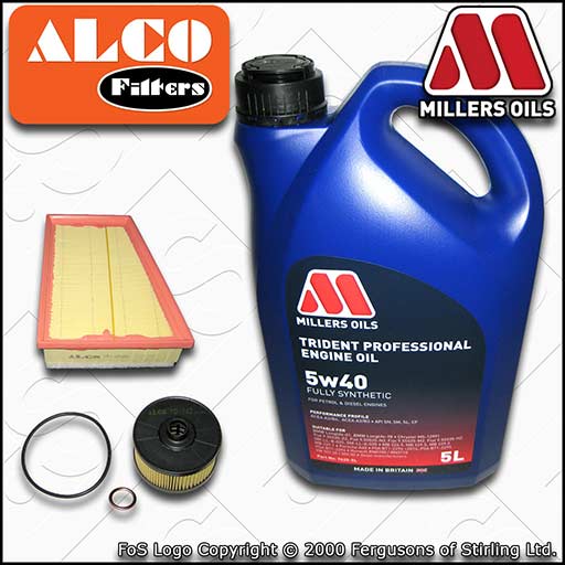 SERVICE KIT for RENAULT MEGANE III 1.2 TCE OIL AIR FILTERS +FS OIL (2012-2016)