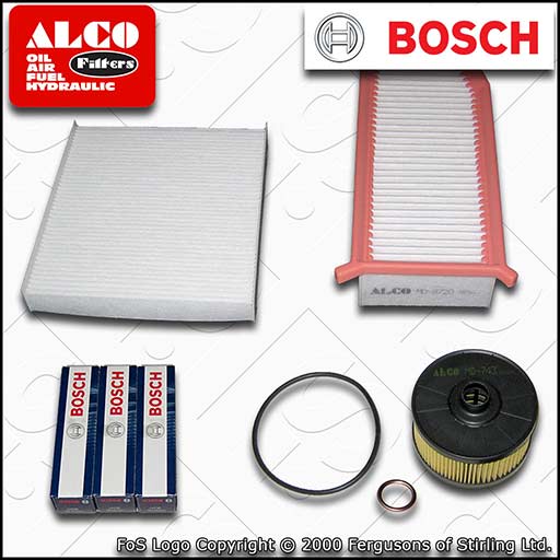 Kit De Servicio Para Renault Clio 0.9 TCe 90 (2012-2023): Filtro De Aceite, De Aire Y Aceite De Motor