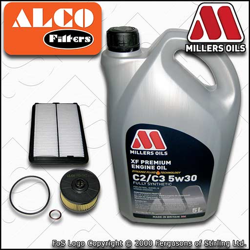 SERVICE KIT for NISSAN QASHQAI J11 1.2 DIG-T OIL AIR FILTERS +XF OIL (2013-2019)