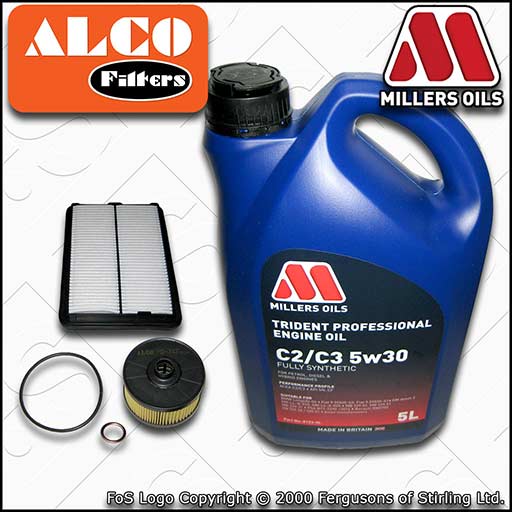 SERVICE KIT for NISSAN QASHQAI J11 1.2 DIG-T OIL AIR FILTERS +OIL (2013-2019)