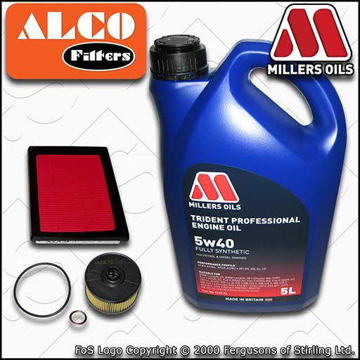 SERVICE KIT for NISSAN PULSAR C13 1.2 DIG-T OIL AIR FILTERS +FS OIL (2014-2018)
