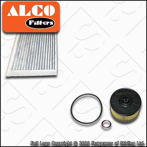 SERVICE KIT for RENAULT MEGANE III 1.2 TCE ALCO OIL CABIN FILTERS (2012-2016)