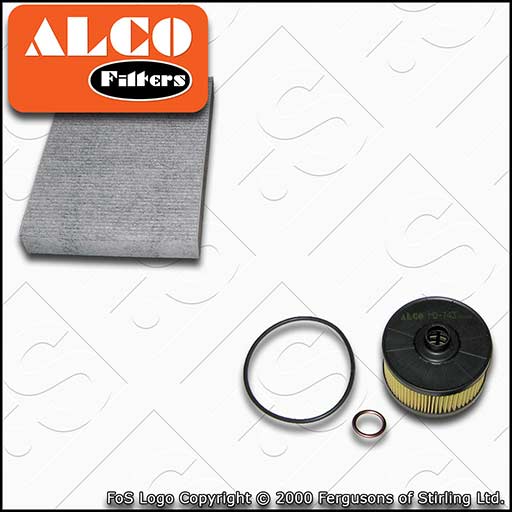 SERVICE KIT for RENAULT SCENIC III 1.2 TCE ALCO OIL CABIN FILTERS (2012-2016)