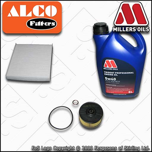 SERVICE KIT for RENAULT CLIO MK4 0.9 1.2 TCE OIL CABIN FILTERS +OIL (2012-2019)