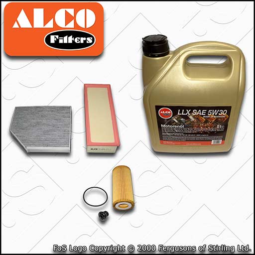 SERVICE KIT for AUDI A5 8T 1.8 2.0 TFSI ALCO OIL AIR CABIN FILTER +OIL 2011-2017