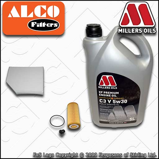 SERVICE KIT AUDI Q5 2.0 TFSI CNCB CNCD CNCE OIL CABIN FILTERS +OIL (2012-2017)