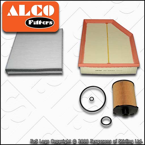 SERVICE KIT for VOLVO V40 2.0 T2 T3 T4 T5 ALCO OIL AIR CABIN FILTERS (2015-2019)