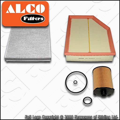 SERVICE KIT for VOLVO V40 2.0 T2 T3 T4 T5 ALCO OIL AIR CABIN FILTERS (2015-2019)