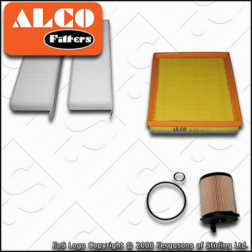 SERVICE KIT for CITROEN DISPATCH 1.6 BLUEHDI OIL AIR CABIN FILTERS (2016-2021)