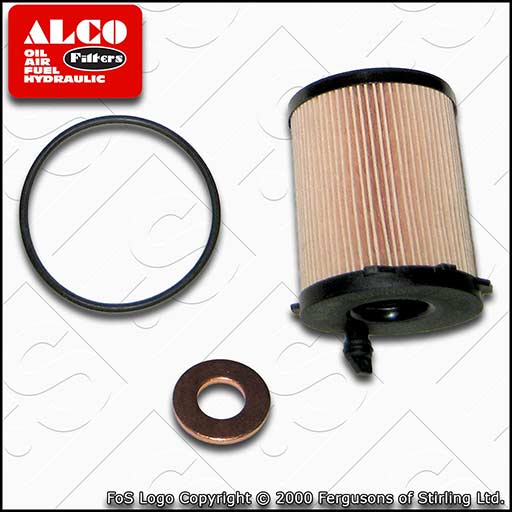 SERVICE KIT for PEUGEOT 508 1.6 BLUEHDI OIL FILTER SUMP PLUG SEAL (2014-2018)