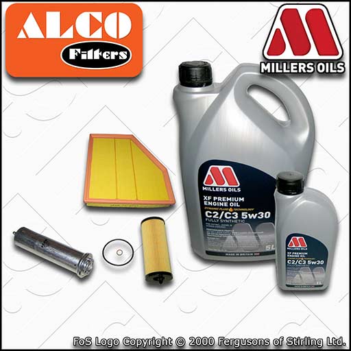 SERVICE KIT for BMW 5 SERIES E60 E61 520D N47 OIL AIR FUEL FILTER +OIL 2007-2010