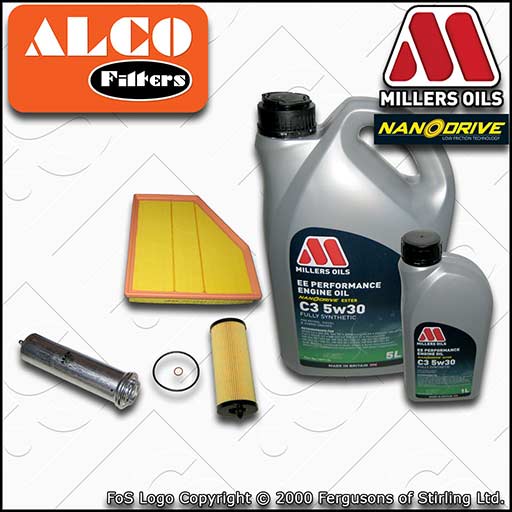 SERVICE KIT for BMW 5 SERIES E60 E61 520D N47 OIL AIR FUEL FILTER +OIL 2007-2010