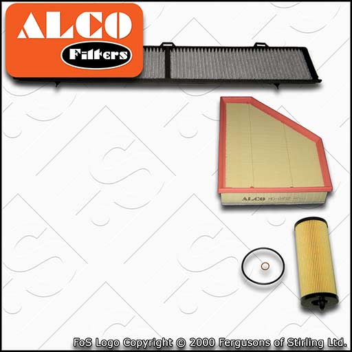 SERVICE KIT for BMW 3 SERIES DIESEL N47 ALCO OIL AIR CABIN FILTERS (2007-2013)