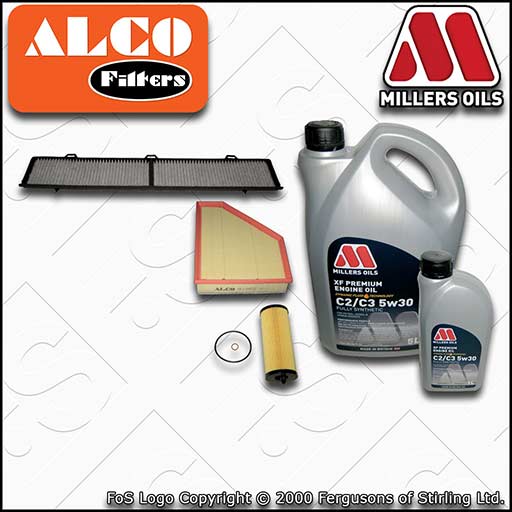 SERVICE KIT for BMW 3 SERIES DIESEL N47 OIL AIR CABIN FILTERS +OIL (2007-2013)