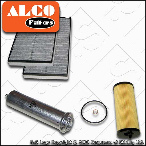 SERVICE KIT for BMW 5 SERIES E60 E61 520D N47 OIL FUEL CABIN FILTERS (2007-2010)