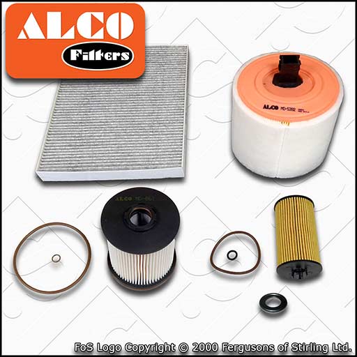 SERVICE KIT for VAUXHALL OPEL ASTRA K 1.6 CDTI OIL AIR FUEL CABIN FILTER (15-22)