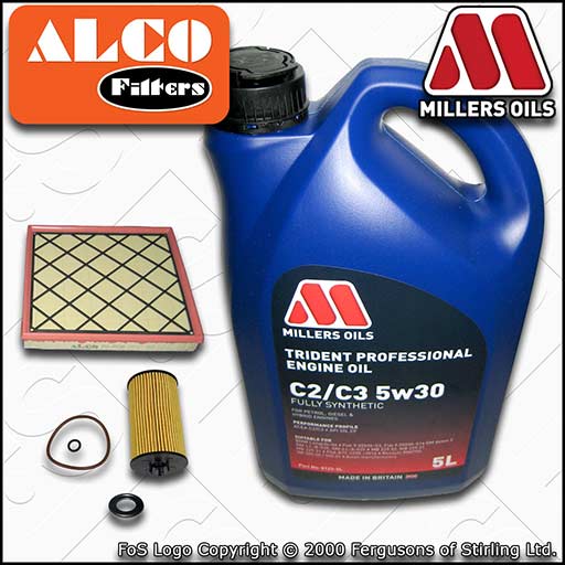 SERVICE KIT for VAUXHALL ASTRA J 1.6 CDTI B16DTH OIL AIR FILTERS +C2/C3 OIL