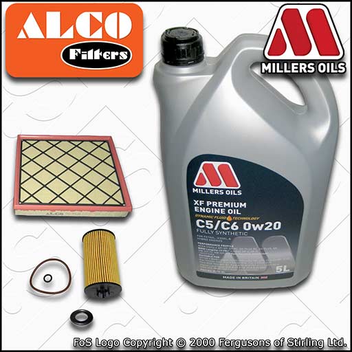 SERVICE KIT for VAUXHALL ASTRA J 1.6 CDTI B16DTL OIL AIR FILTERS +C5/C6 0w20 OIL