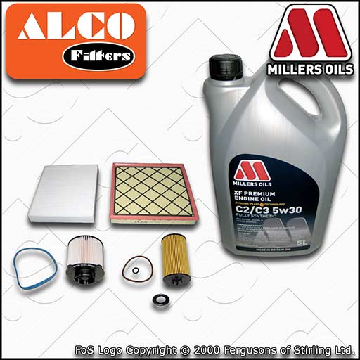 SERVICE KIT for VAUXHALL ASTRA J 1.6 CDTI B16DTH OIL AIR FUEL CABIN FILTERS +OIL