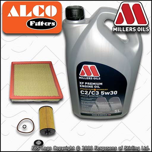 SERVICE KIT for VAUXHALL INSIGNIA A 1.6 CDTI OIL AIR FILTERS +XF OIL (2015-2017)