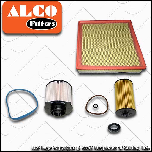SERVICE KIT for VAUXHALL INSIGNIA A 1.6 CDTI OIL AIR FUEL FILTERS (2015-2017)