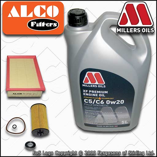 SERVICE KIT for VAUXHALL MOKKA 1.6 CDTI OIL AIR FILTERS +0w20 OIL (2016-2020)