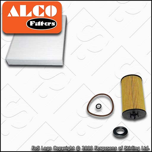 SERVICE KIT for VAUXHALL INSIGNIA A 1.6 CDTI ALCO OIL CABIN FILTERS (2015-2017)