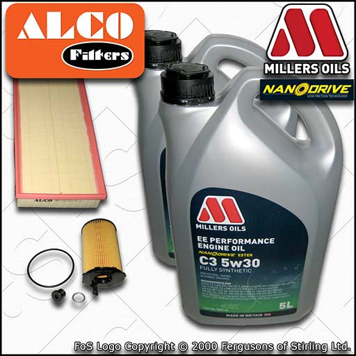 SERVICE KIT for AUDI Q7 3L TDI OIL AIR FILTER with 10L EE 5w30 OIL (2010-2015)