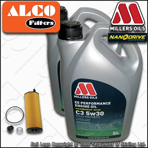 SERVICE KIT for AUDI A6 (C6) 2.7 TDI OIL FILTER +EE PERFORMANCE OIL (2008-2011)