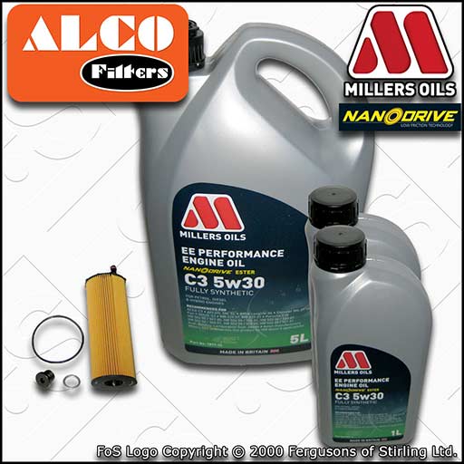 SERVICE KIT for AUDI A5 8T 2.7 3.0 TDI OIL FILTER +EE PERFORMANCE OIL 2008-2012