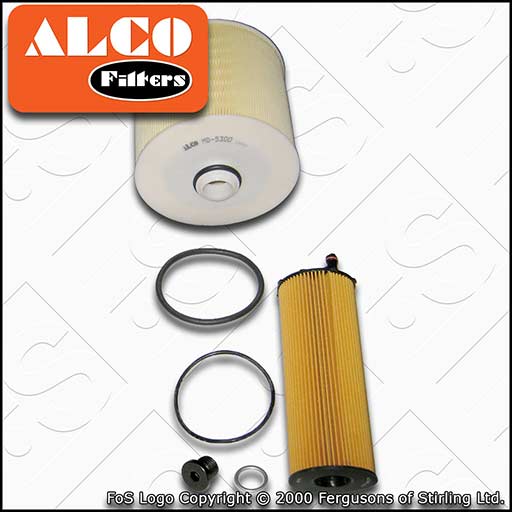 SERVICE KIT for AUDI A6 3.0 TDI ALCO OIL AIR FILTERS C6 4F (2007-2011)