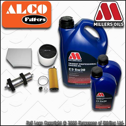 SERVICE KIT for AUDI A5 8T 2.7 3.0 TDI OIL AIR FUEL CABIN FILTERS +OIL 2008-2012
