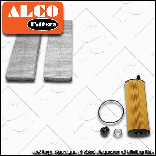 SERVICE KIT for AUDI A6 (C6) 2.7 TDI ALCO OIL CABIN FILTERS (2008-2011)