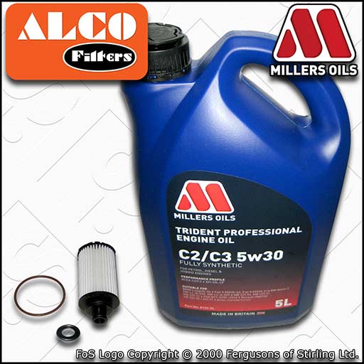 SERVICE KIT for VAUXHALL INSIGNIA B20DTH 2.0 CDTI OIL FILTER with OIL 2014-2017