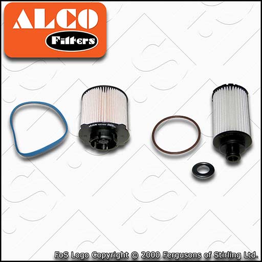 SERVICE KIT for VAUXHALL INSIGNIA B20DTH 2.0 CDTI OIL FUEL FILTERS (2014-2017)