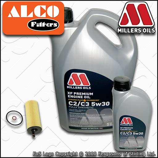 SERVICE KIT for BMW 1 SERIES F20 F21 N47 OIL FILTER +XF C2/C3 OIL (2011-2015)
