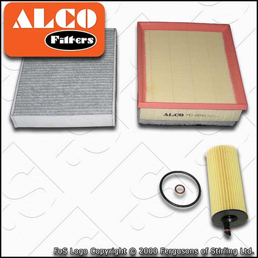 SERVICE KIT for BMW 1 SERIES F20 F21 N47 ALCO OIL AIR CABIN FILTERS (2011-2015)