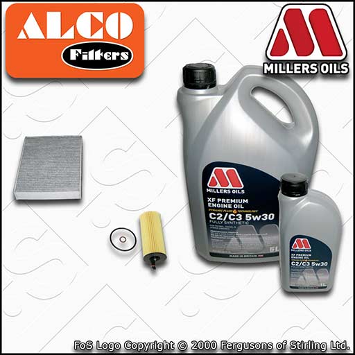 SERVICE KIT for BMW 1 SERIES F20 F21 N47 OIL CABIN FILTER +C2/C3 OIL (2011-2015)