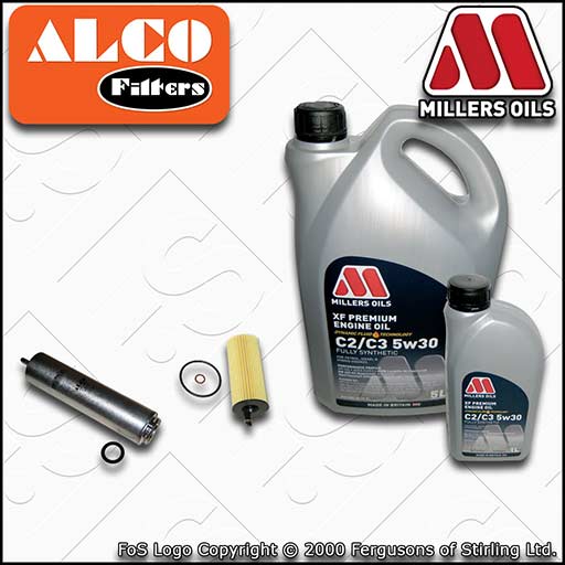 SERVICE KIT for BMW 1 SERIES F20 F21 N47 OIL FUEL FILTERS +C2/C3 OIL (2011-2015)