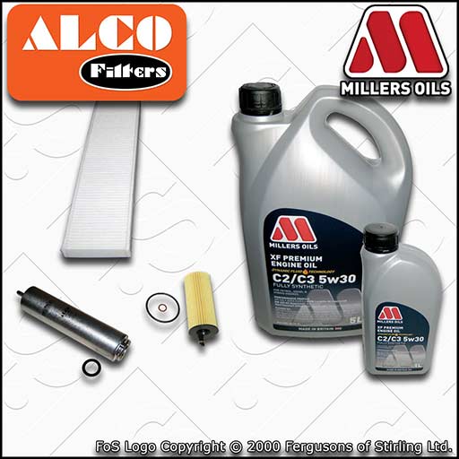 SERVICE KIT for MINI D SD R60 R61 N47 OIL FUEL CABIN FILTERS +XF OIL (2010-2016)