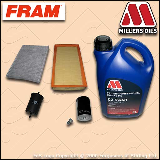 SERVICE KIT AUDI A3 (8L) 1.8 AGN APG OIL AIR FUEL CABIN FILTERS +OIL (1997-2003)