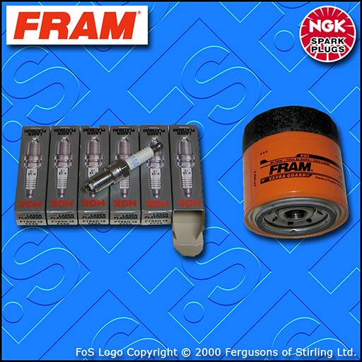 SERVICE KIT for FORD MONDEO MK3 3.0 V6 OIL FILTER SPARK PLUGS (2003-2007)