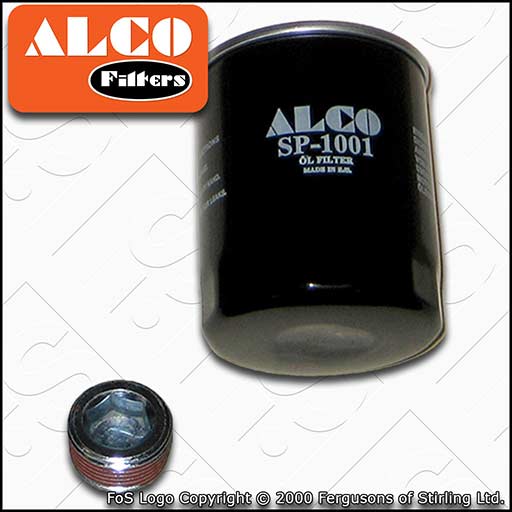 SERVICE KIT for FIAT 500 1.2 8V ALCO OIL FILTER SUMP PLUG (2007-2023)