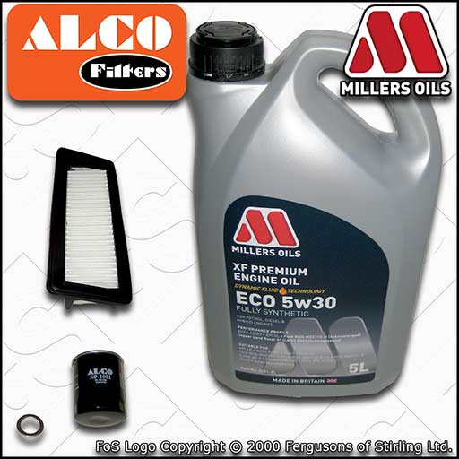 SERVICE KIT for HYUNDAI I10 1.2 OIL AIR FILTERS +XF ECO OIL (2008-2013)