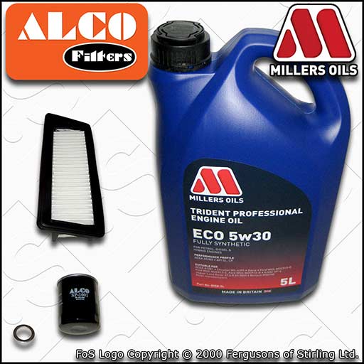 SERVICE KIT for HYUNDAI I10 1.2 OIL AIR FILTERS +ECO OIL (2008-2013)