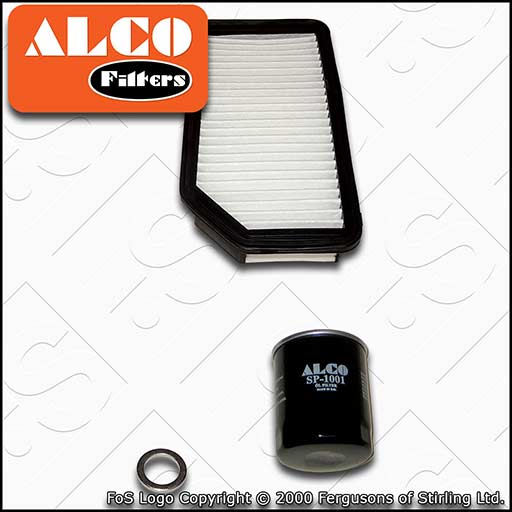 SERVICE KIT for HYUNDAI I20 1.2 ALCO OIL AIR FILTERS (2008-2015)