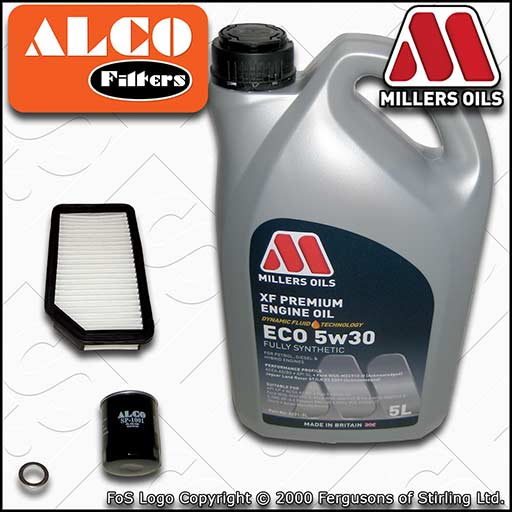 SERVICE KIT for HYUNDAI I20 1.2 OIL AIR FILTERS +XF ECO OIL (2008-2015)