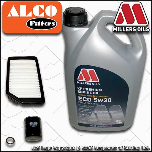 SERVICE KIT for KIA CEE'D 1.0 T-GDI OIL AIR FILTERS +XF ECO OIL (2015-2018)